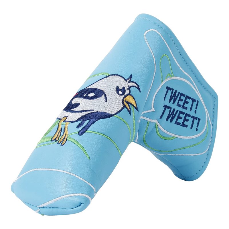 Studio Crafted Tweet Tweet Birdie Golf Blade Putter Head Covers Strong Magnetic Protective Putter Covers for Scotty Cameron Taylormade Odyssey Premium Golf Putter Headcover