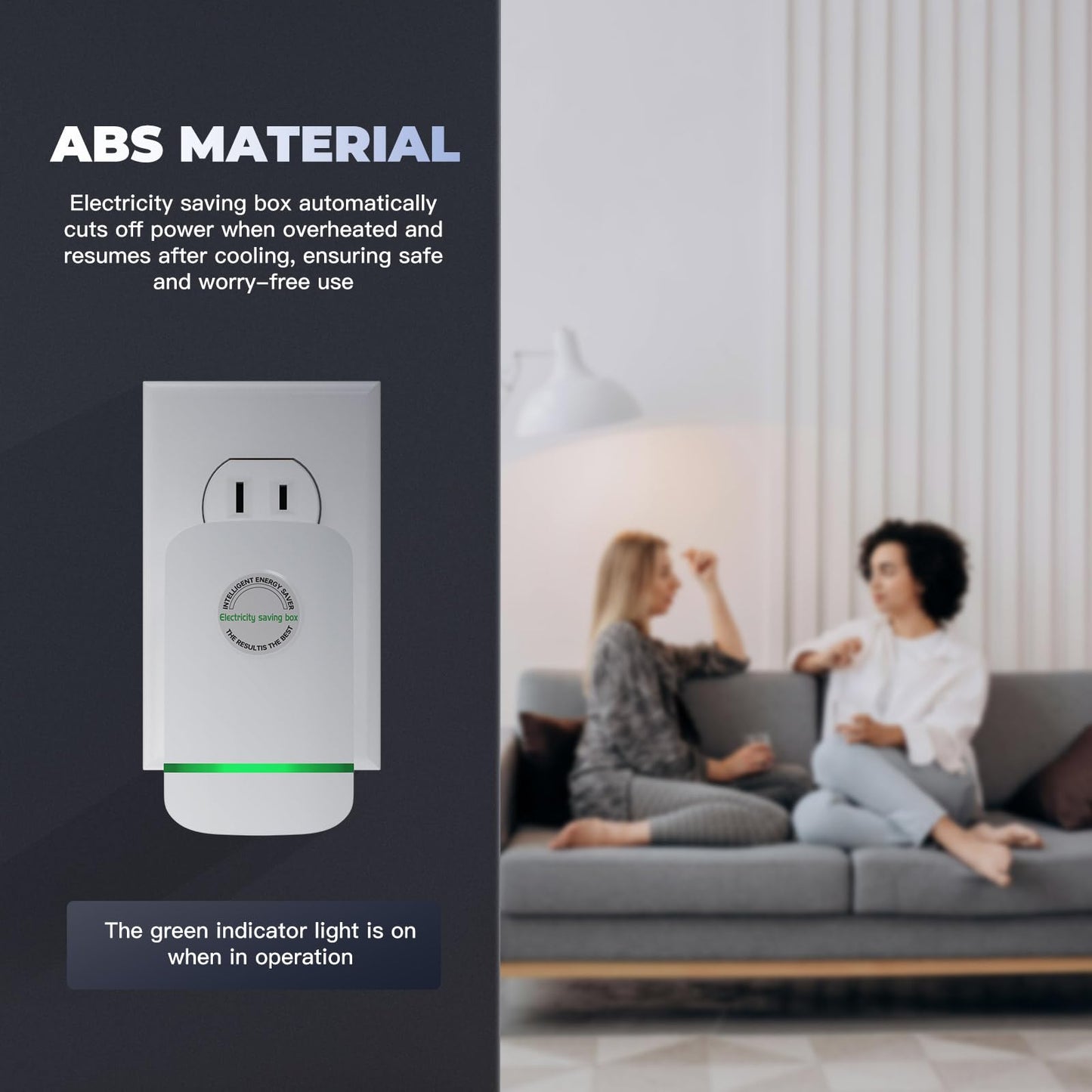 Pro Energy Power Saver, 2025 Stop Watt Energy Saving Device, Intelligent Pro Energy Savers Plug in, Stopwatt Powersaver Electricity Saving Box for Household Office, Reduces Energy Costs, 2Pack