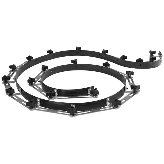 Steel Flexible Curve Template for Transferring Curved Patterns, Carpentry, Woodworking, Metal Working or Around The Home, Wood Curve Pattern Making Tools (107")