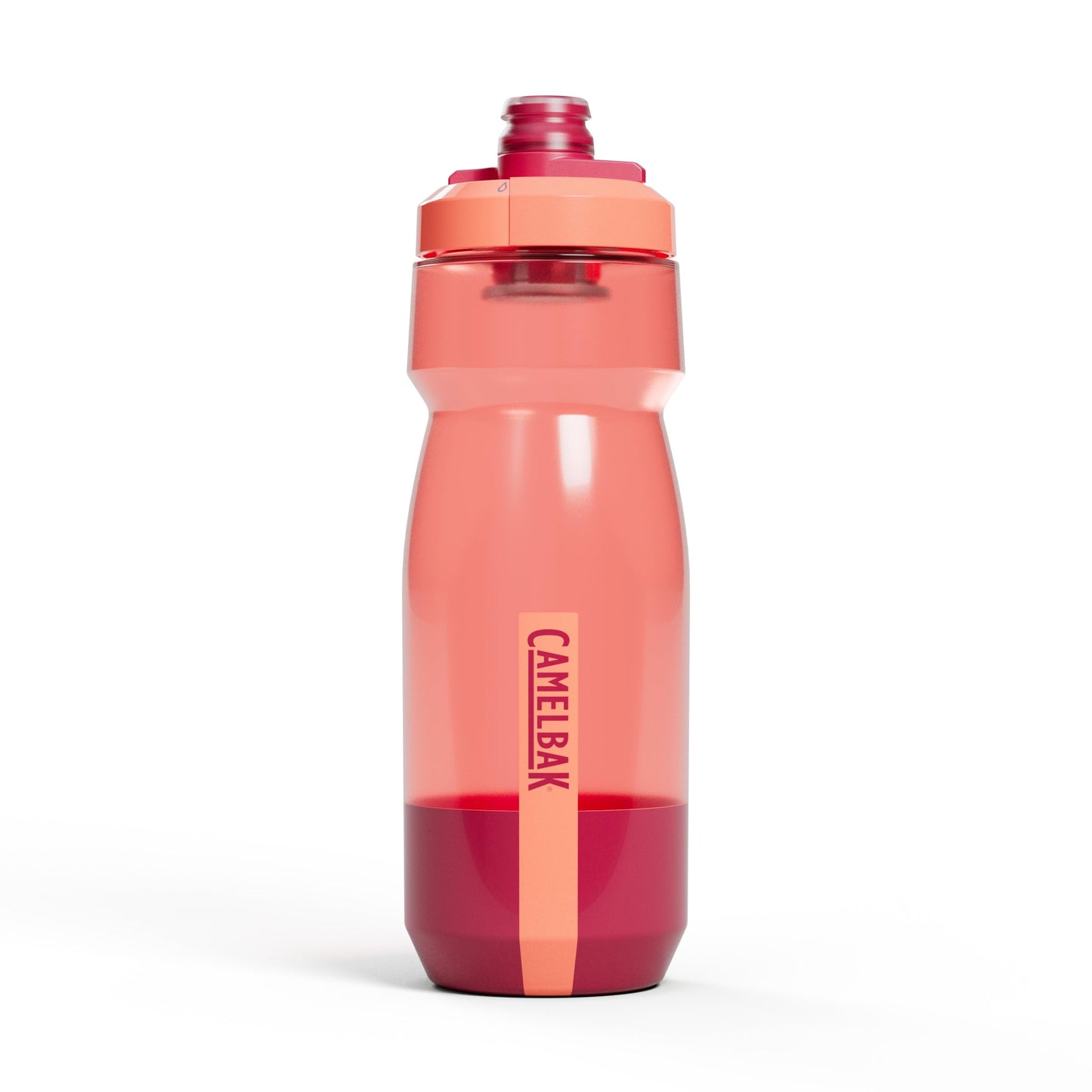 CamelBak Podium Bike Squeeze Water Bottle, High Flow Easy Squeeze Design for Cycling Performance, 24oz, Mercury Blush