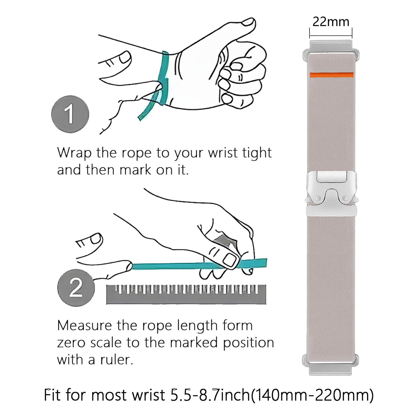 SUGARJAR Nylon Bands 22mm Compatible with COROS PACE 3/APEX 4 42mm/APEX Pro/APEX 2 Pro/APEX 46mm/PACE Pro Adjustable Sport Replacement Straps for Women Men