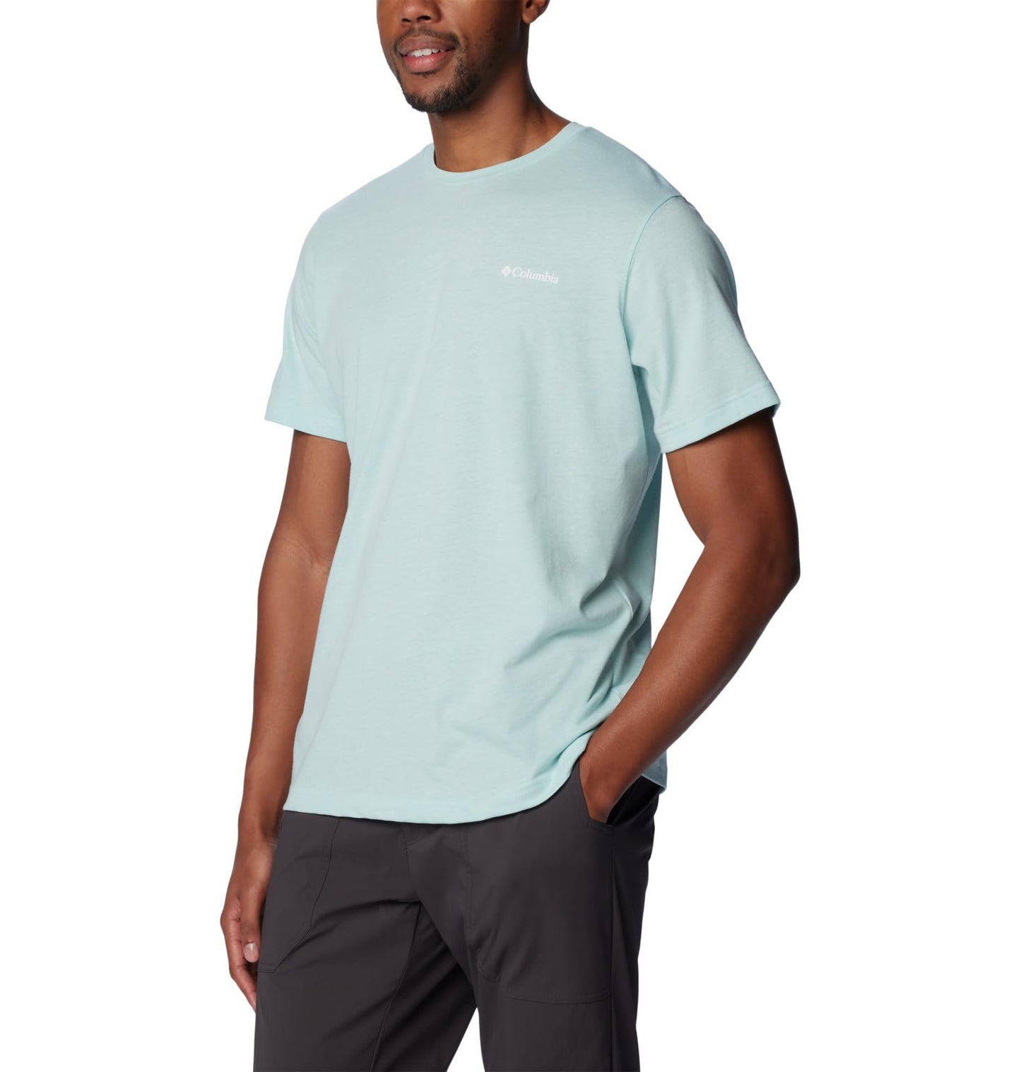 Columbia Men's Thistletown Hills Short Sleeve, Spray Double Dye, 3X Tall