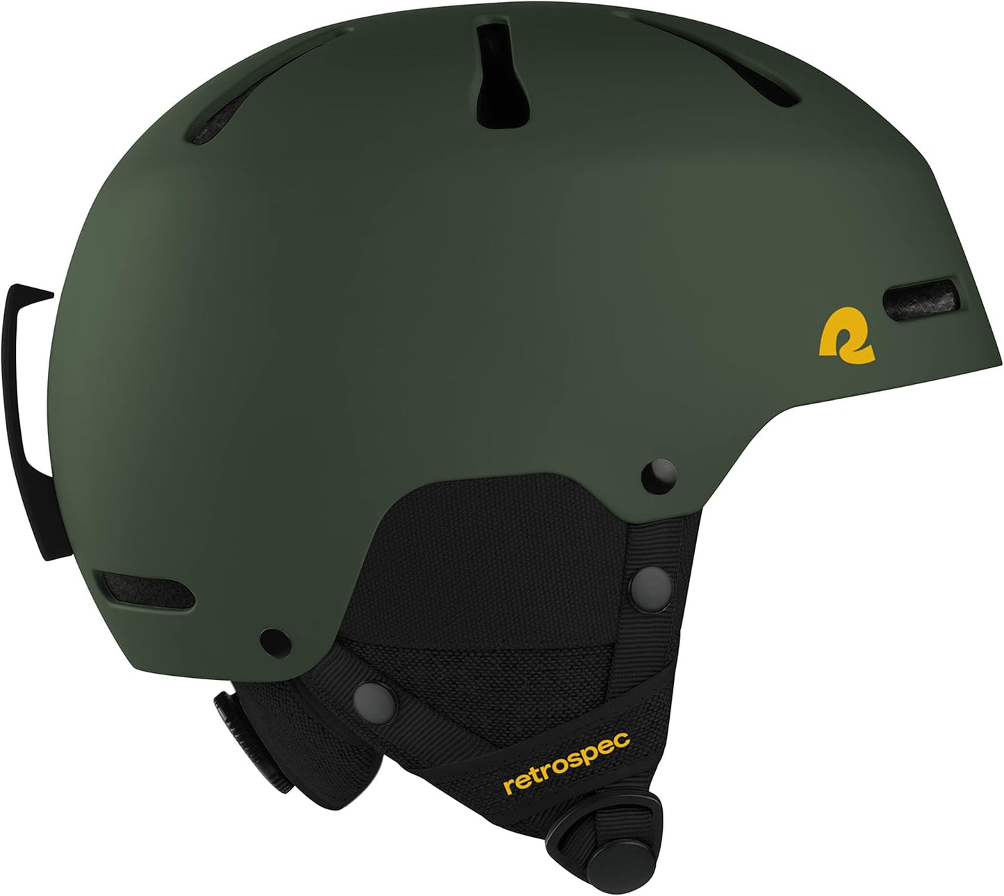 Retrospec Comstock Ski Helmet - Adjustable Snowboard Helmet with Protective Shell & Breathable Vents for All Ages