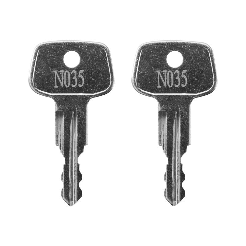 Screw Man N035 Replacement Key (2 Pcs) Fits for Thule Roof Racks,Rails, Cargo Box, Carriers, Crossbars,Haulers Rooftop Cargo Carrier