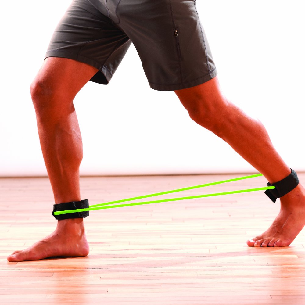 MERRITHEW Strength Tubing - Ankle, Extra Resistance (Lime), 35 inch / 89 cm Diameter