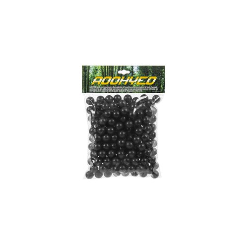 AOOHYEO Reusable Rubber Paintballs 200X.50 Cal - Indoor Shooting Training Outdoor Self-Defense Balls 0.50 Caliber Solid Soft Recycle Paint Balls