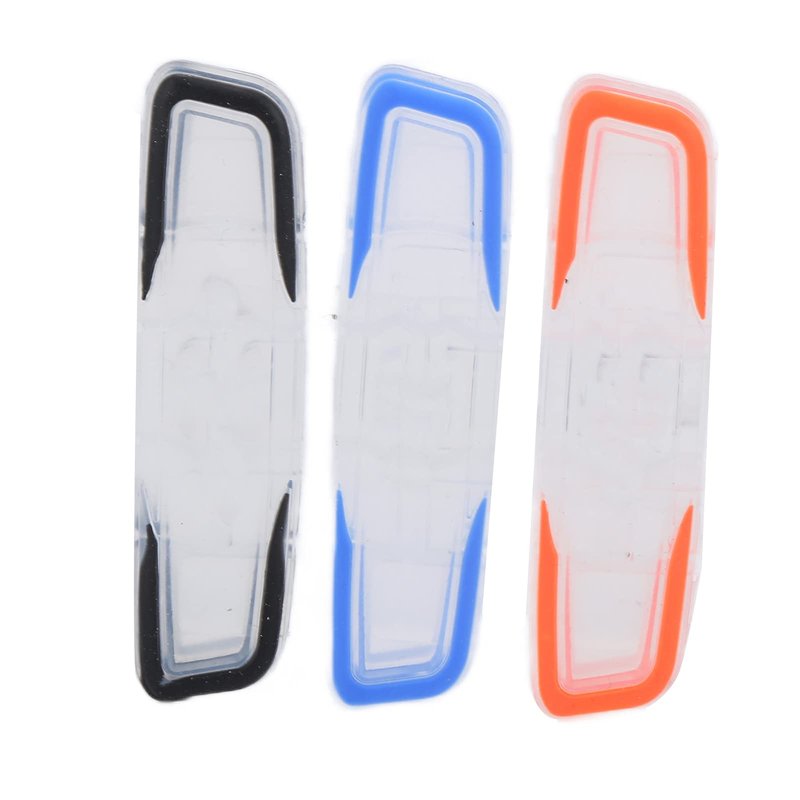 Kodrily 3Pcs Tennis Vibration Dampener, Soft Silicone Tennis Racquet Dampeners, Long Tennis Racket Vibration Dampener, Strings Damping Racquetball Accessories, 2.6 x 0.7 x 0.3in