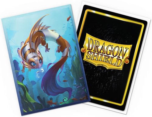 Dragon Shield | Brushed Art Sleeves | Cinderfin | 100 Count - Durable & Smooth TCG Sleeves for Pokémon, Flesh & Blood, One Piece & Magic the Gathering