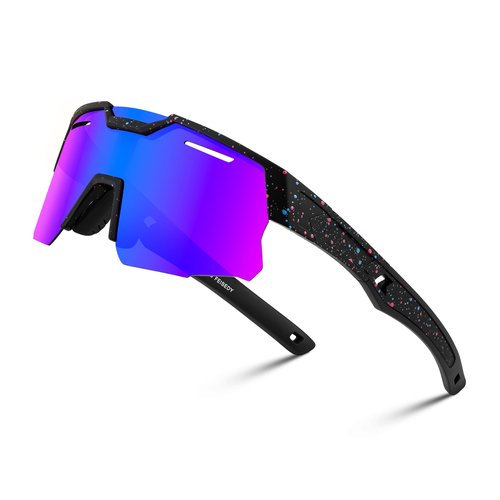 FEISEDY Kids Teens Baseball Polarized Sunglasses Sports Cycling Glasses for Youth Boys Girls Age 8-16 B0157