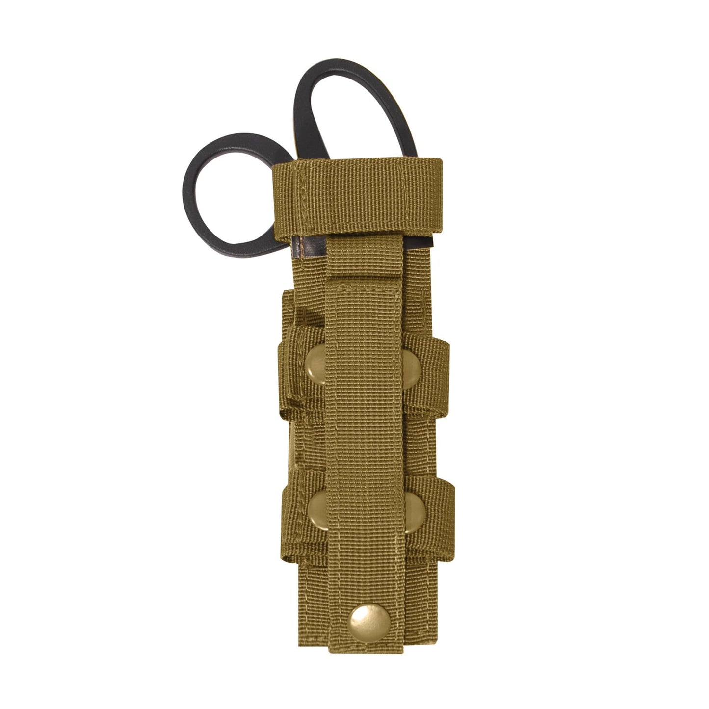 Rothco MOLLE Tactical Tourniquet & Shear Holder Pouch - Quick Access in Emergencies - Coyote Brown