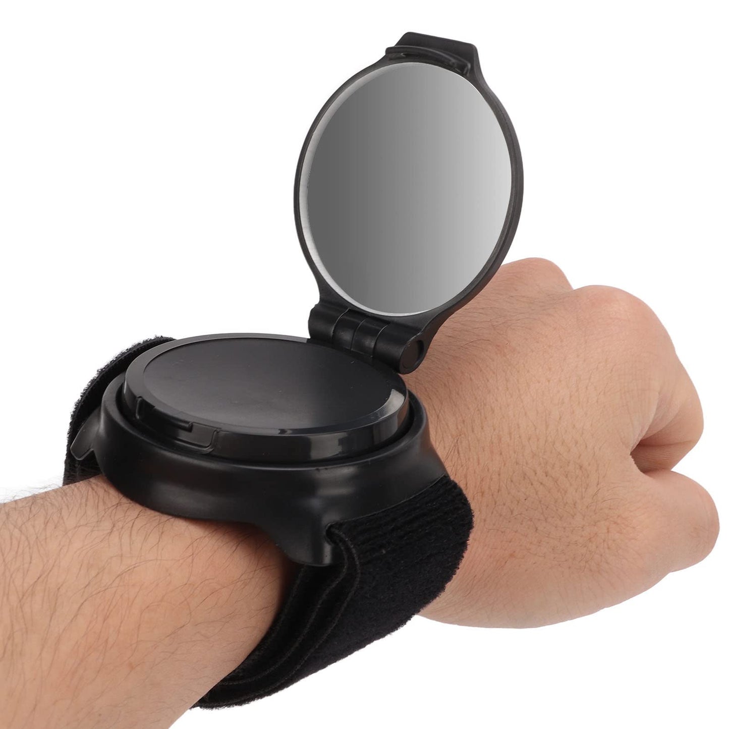 Bike Rear View Mirror - Wrist Mirror, Cycling Safety Wrist Mirror, 360 Degree Adjustable Bike Rear View Mirror Wide Angle Cycling Bicycle Bike Rear View Mirror, for Enhanced Visibility on Bikes