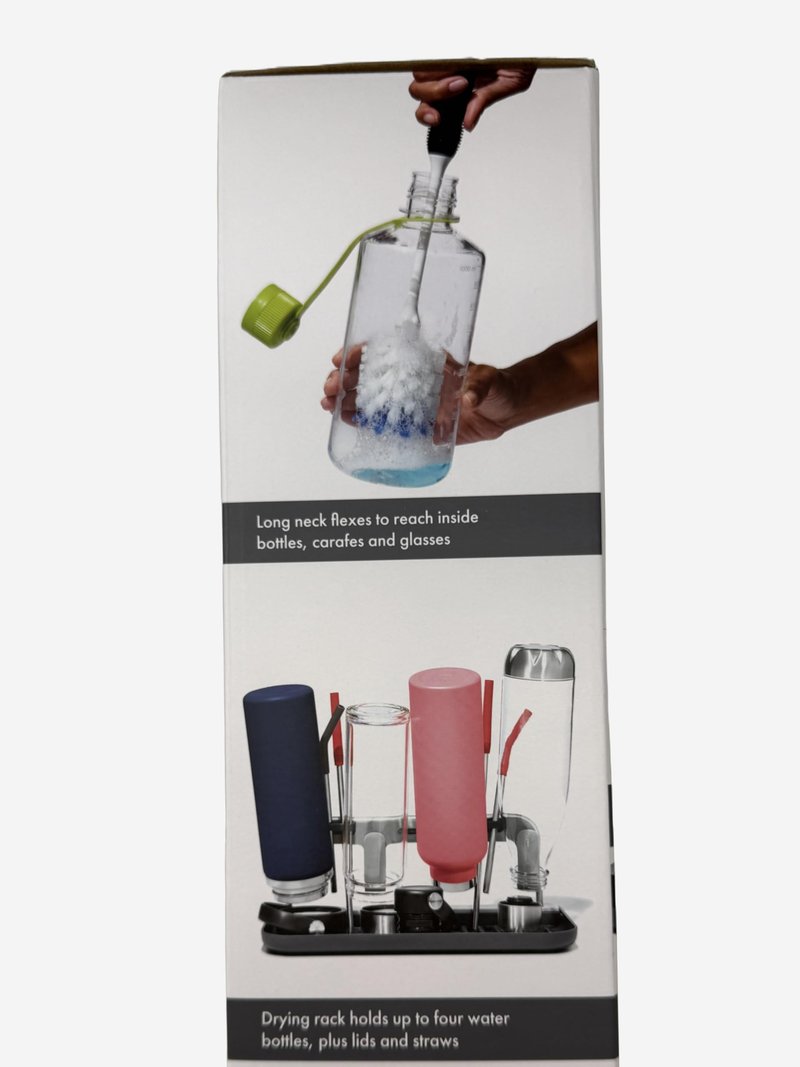 OXO Softworks Water Bottle Cleaning & Drying Set