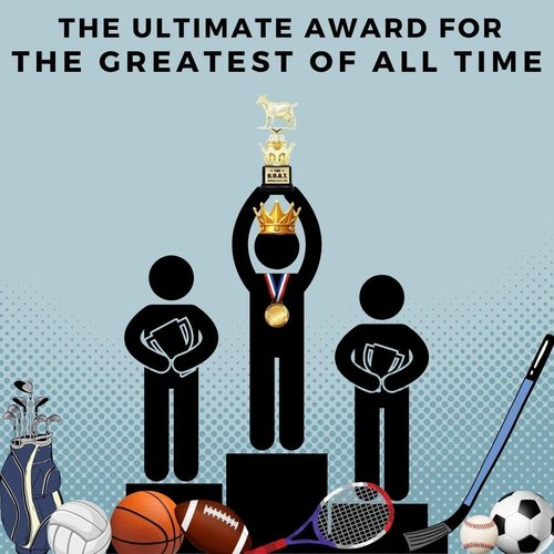 Alpha Awards Goat Trophy - G.O.A.T. Funny Trophy with Custom Plate Option | Perfect Gift for Boss or Friend