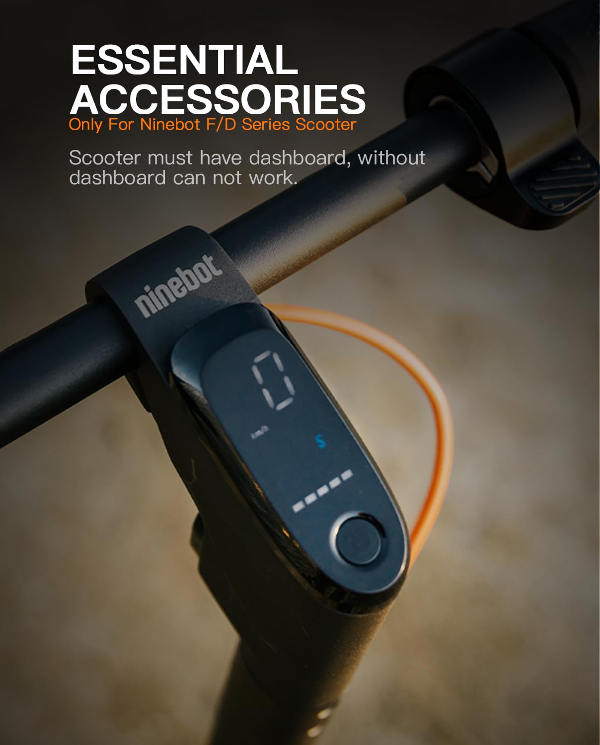 stio Scooter Dashboard Accessory Compatible with Segway Ninebot F20 F25 F30 F40 F60 D18 D28 D38 Kickscooter,Motherboard Display Panel Circuit Board Replacement Instrument Original Accessories