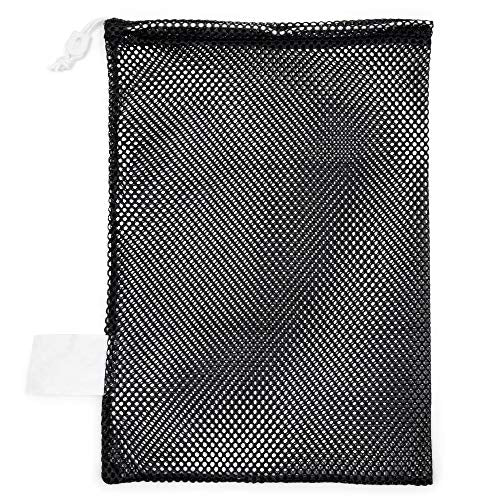 Heavy-Duty Nylon Mesh Equipment Bag with Drawstring Closure