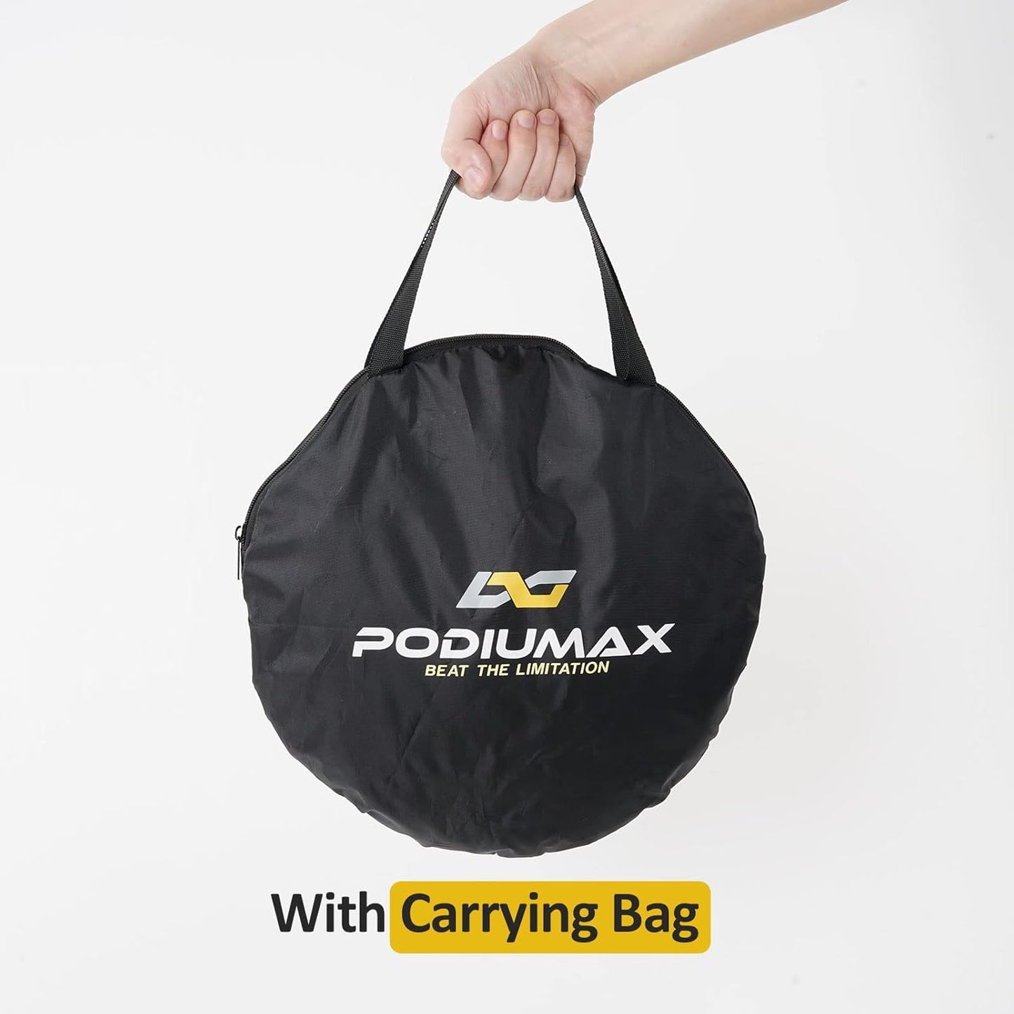 PodiuMax Soccer Ball Storage Backpack - Adjustable Shoulder Strap, Holds Up to 22 lbs | Versatile Sports Organizer