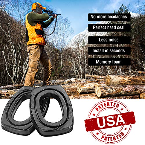 Gel Ear Pads for Howard Leight Earmuffs - 1 Pack