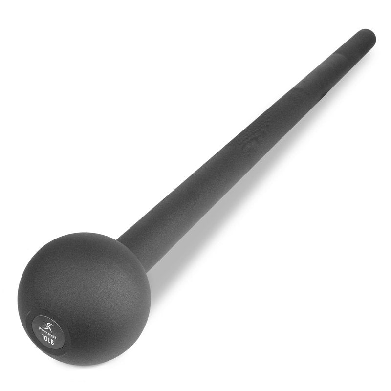 ProsourceFit Steel Macebell, Heavy Duty Steel Mace, Workout Mace with Non-Slip Grip for Gada, Strength and Core Training, 10lb