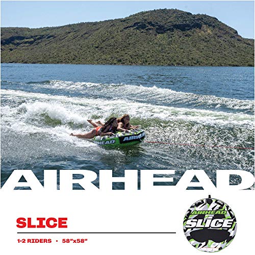 Towable Tube for 2 Riders - Heavy Duty Nylon, Green