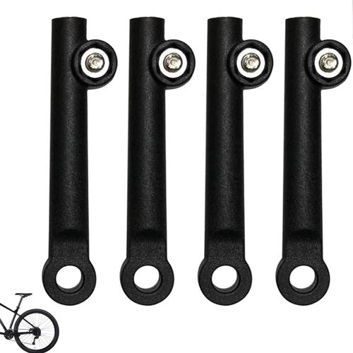 Fuzdaycu 4 Pieces Bikes Fenders Support Frame, Adjustable Bike Front Fork Holder Bikes Fenders Parts, Modification Extension Sleeve, Cycling Repair Parts Fork Mounting Adapter for Mountain Bike