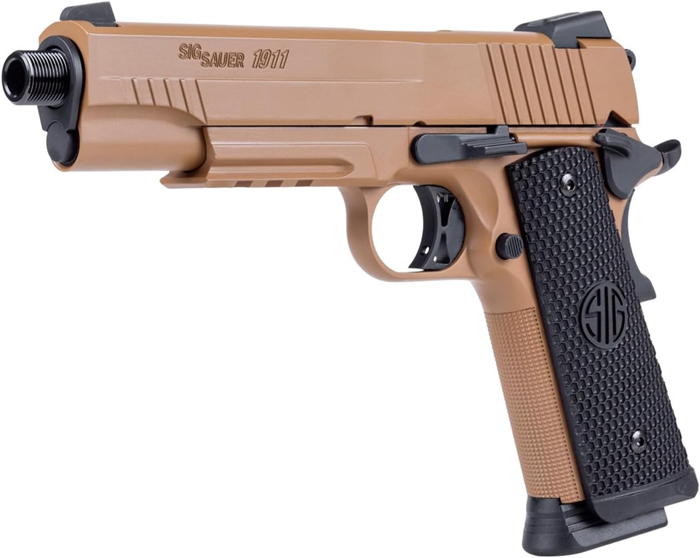 Sig Sauer 1911 Emperor Scorpion Air Pistol - 4.5mm Semi-Auto with 17rd BB Magazine, CO2 Not Included