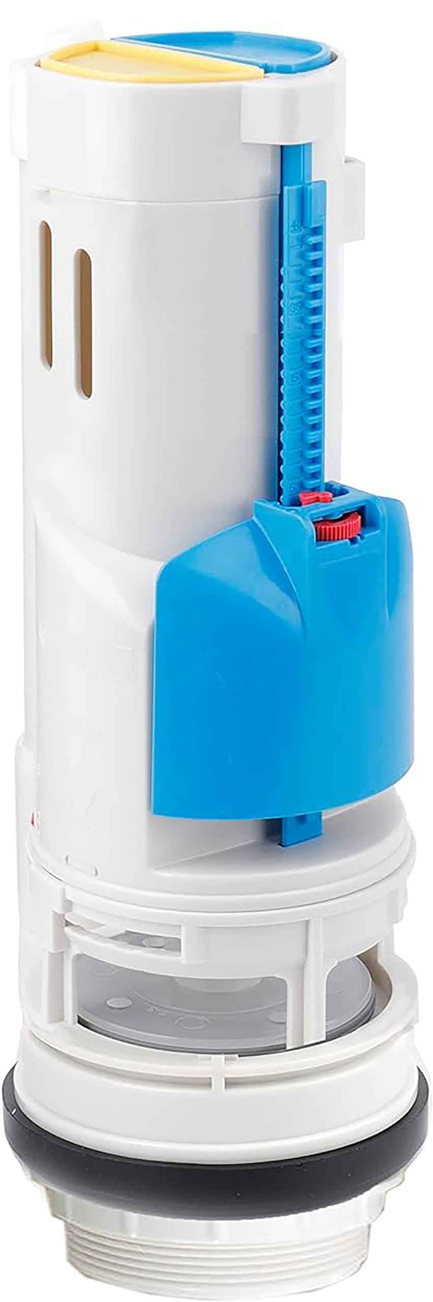 2 Inch Toilet Flush Valves, Toilet Repair Kit Dual Flush Valve Replacement Kit Fit for Two Piece Toilet Top Push Button Valve Short (8" Height)