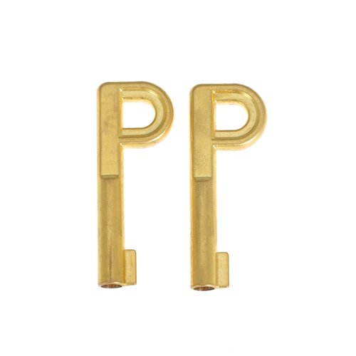 Self Lock P Key Replaces TTK-225 P-Key Tool for Self-Lock Pedestal Locks (2pcs)