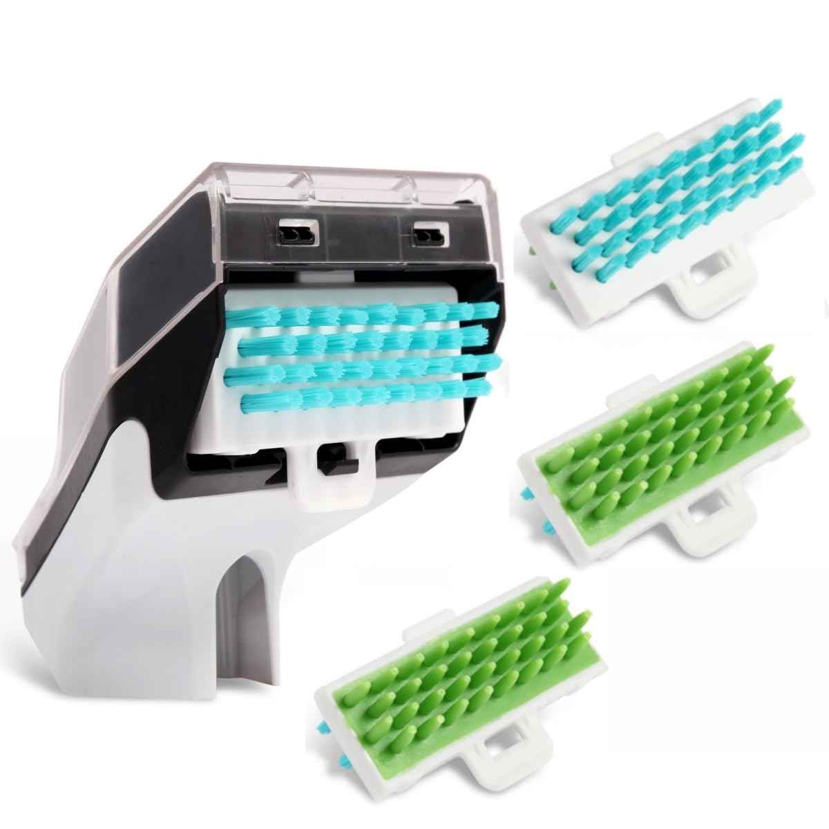 PX251 Tool Brush Replacement Parts Compatible With Shark StainStriker Portable Carpet PX201 PX202BRN PX203BRN PX251 CarpetXpert Upright EX201 R-EX200 R-EX201 EX150 Stain Striker Vacuum Brush (1+3)