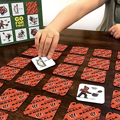 Cincinnati Bengals NFL Memory Match Game - Team Colors