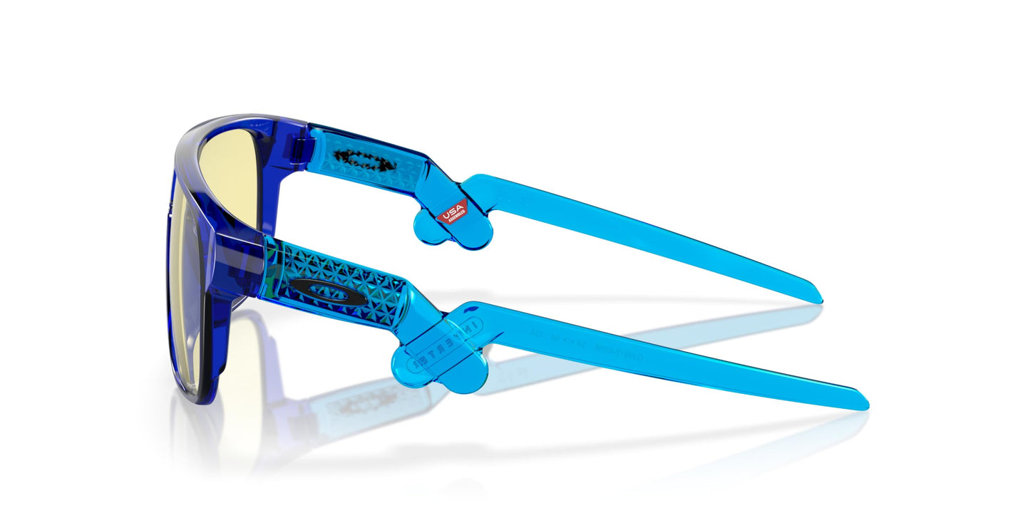 Oakley Child Sunglasses Crystal Blue Frame, Prizm Gaming™ 2.0 Lenses, 58MM