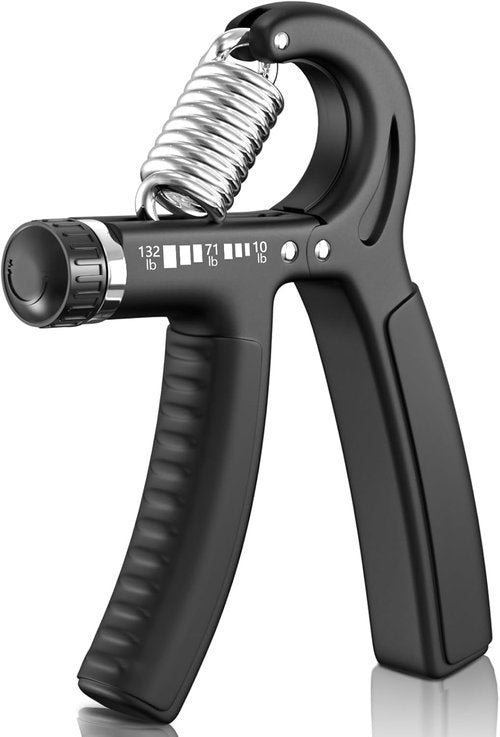 FitBeast Grip Strengthener - Adjustable Forearm Trainer for Strength & Rehabilitation | 10-132 lbs Resistance