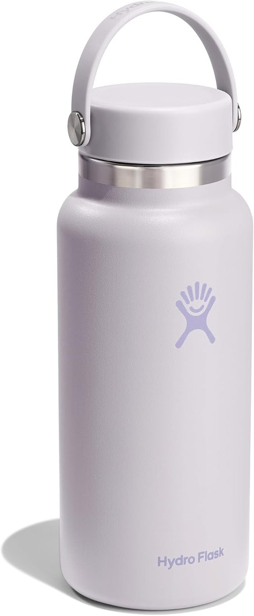 Hydro Flask Water Bottle - Insulated Stainless Steel, Leakproof & Refillable - 32 Oz Cloud Pink