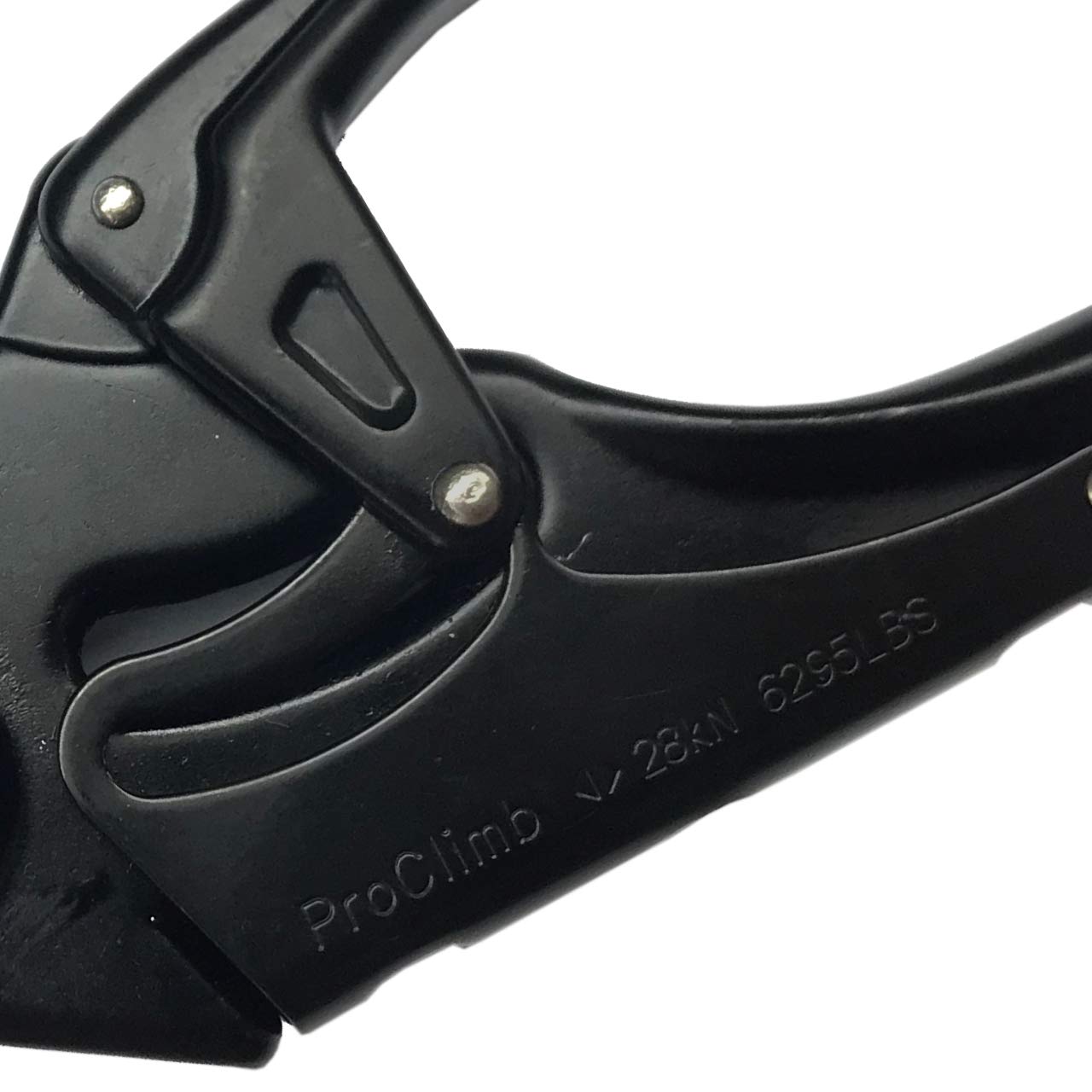 ProClimb Forged Aluminum Carabiner Snaphook | Perfect for Rock Climbing, Arborists, Fire Fighters, Rescue Ops