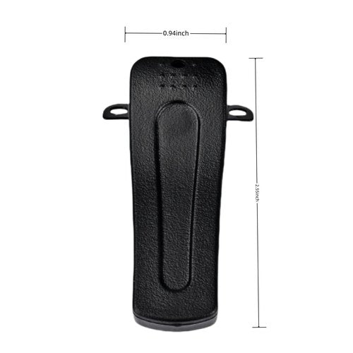 10Pack Belt Clip Compatible with Baofeng BF-888S BF-666S BF-777S with RETEVIS H-777 Walkie Talkie Two Way Radio(with Screws)