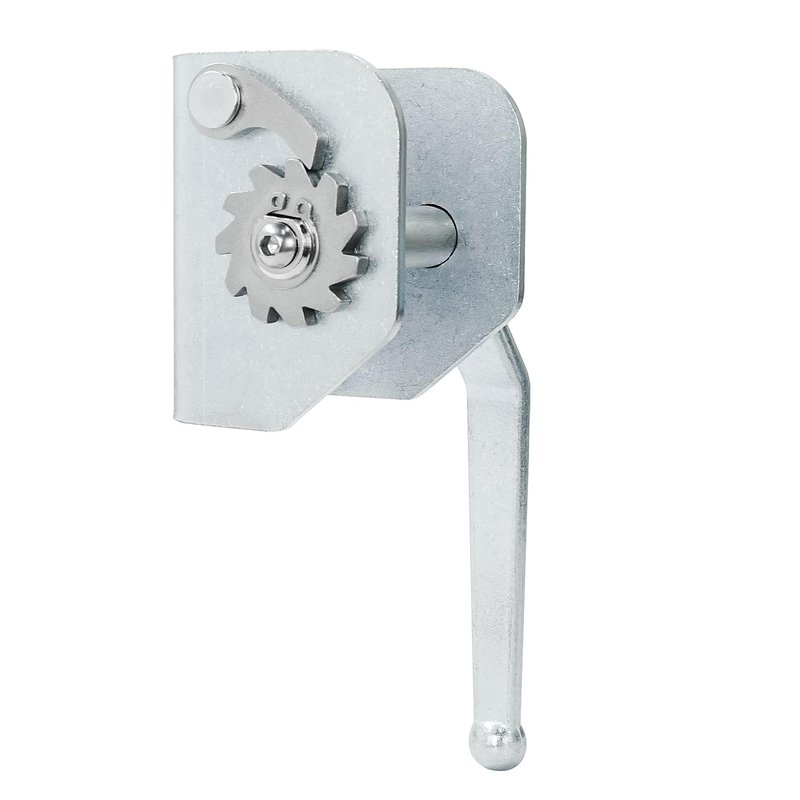 Aoneky Replacement Tennis Post Reel, Hand Crank Tensioner for Tennis Pole Net, Heavy Duty Steel Winder with Detachable Handle, Compatible with Square Tennis Posts, Badminton and Volleyball Net Tighten