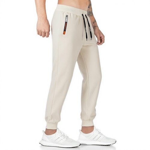 FishM Men's 3 Pack Fleece - Lined Jogger Sweatpants - Warm Thermal Athletic Workout Pants with Zipper Pocket & Drawstring