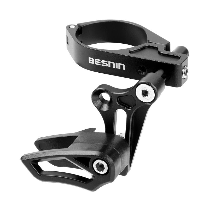 BESNIN Chain Guide Mountain Bike Chain Guide Bike MTB Chain Guide Bash Guard Bicycle Chain Protector 7075 Aluminium Alloy+ABS Plastic