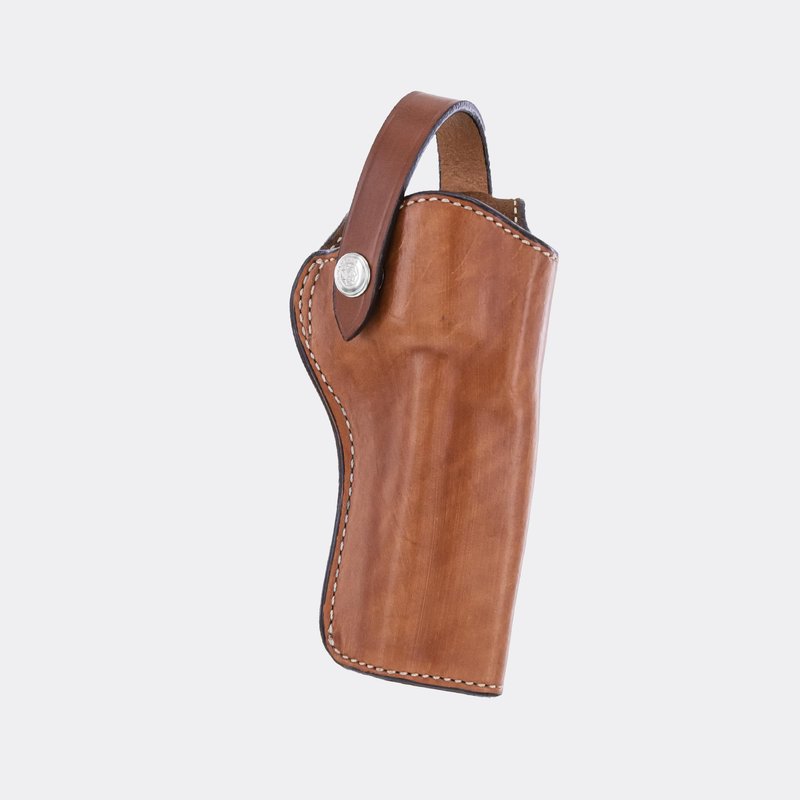 Bianchi 10066: Lawman Holster Tan Rh Lg Sngl Act 7 1/2In