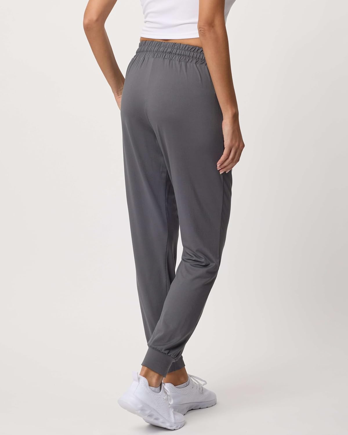 Real Essentials Women's Lounge Joggers - Comfortable Sweatpants with Pockets | Plus Size Available