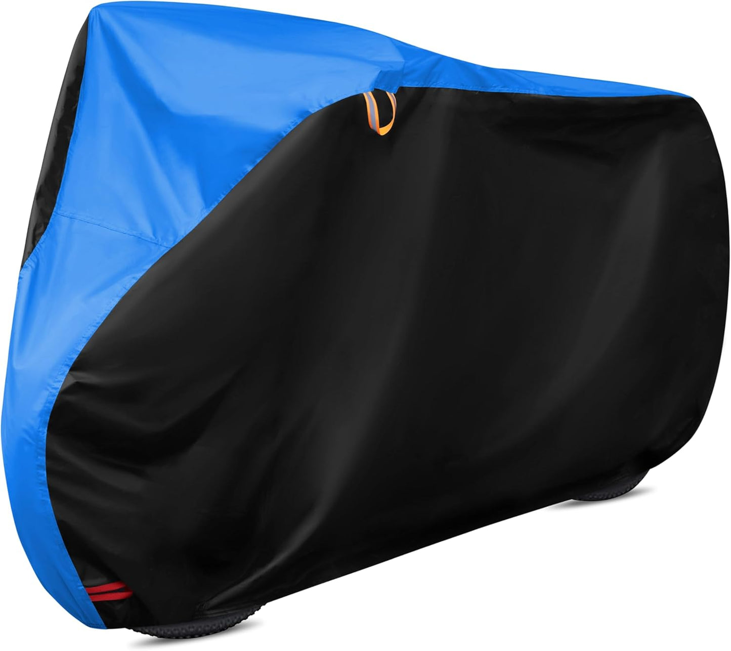 Skiennix Bike Cover - All Weather Waterproof Protection | UV & Dust Resistant | XL Black & Blue (79 x 27.5 x 44 in)