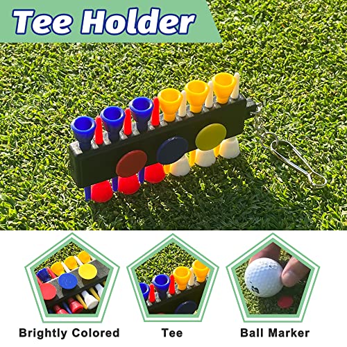 THE GOLFER STORE 29-IN-1 Golf Essentials Kit with Club Brush, Towel, Balls & Markers