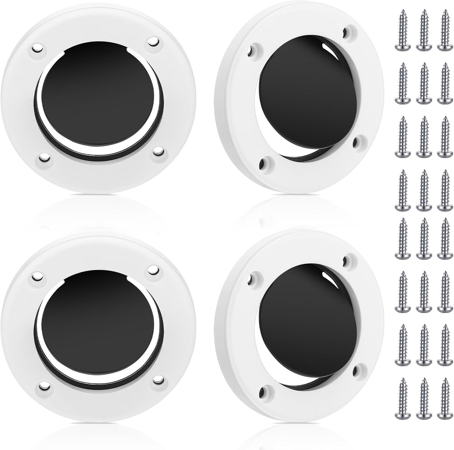 Threlaco Boat Scuppers - Self-Bailing Cockpit Mounted Scupper Valve | Includes 2-7/8 Inch Valve for Hull Repair