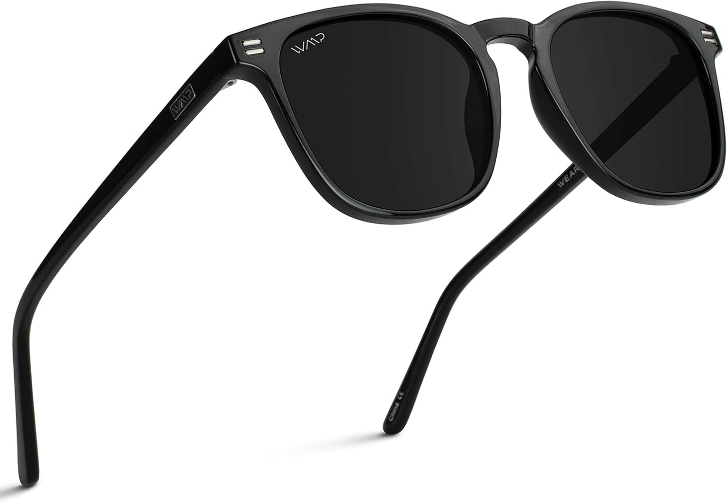 WearMe Pro WMP Eyewear - Men's Polarized Modern Rounded Square Sunglasses | UV Protection & Stylish Design