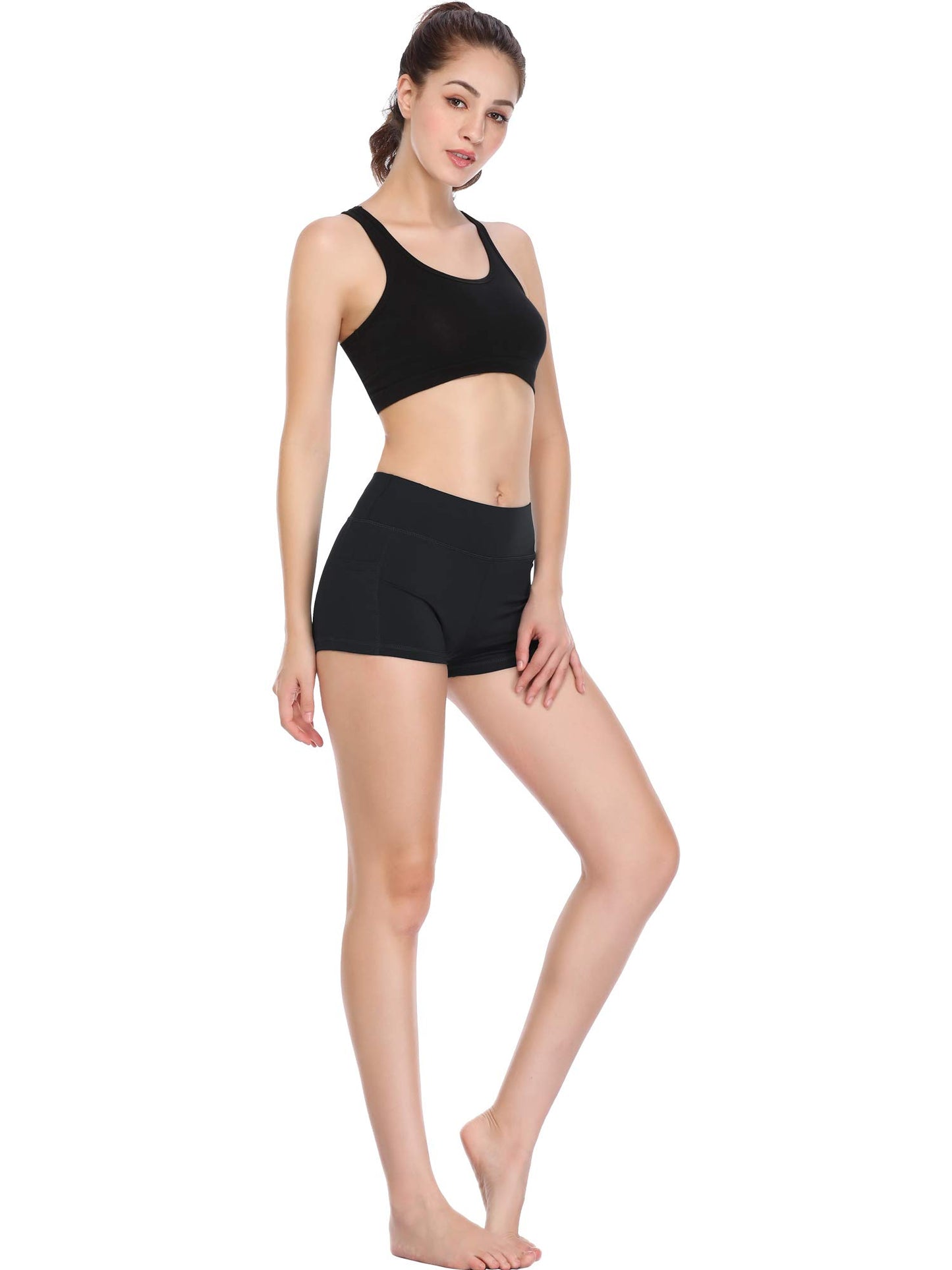CADMUS Women's Workout Yoga Gym Shorts