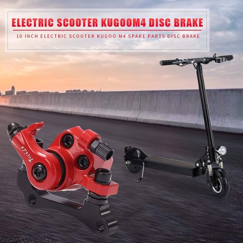 SPEDWHEL 10 inch Iron Disc Brake Caliper Brake Base for KUGOO M4 and M4 PRO Electric Skateboard Scooter (Front)