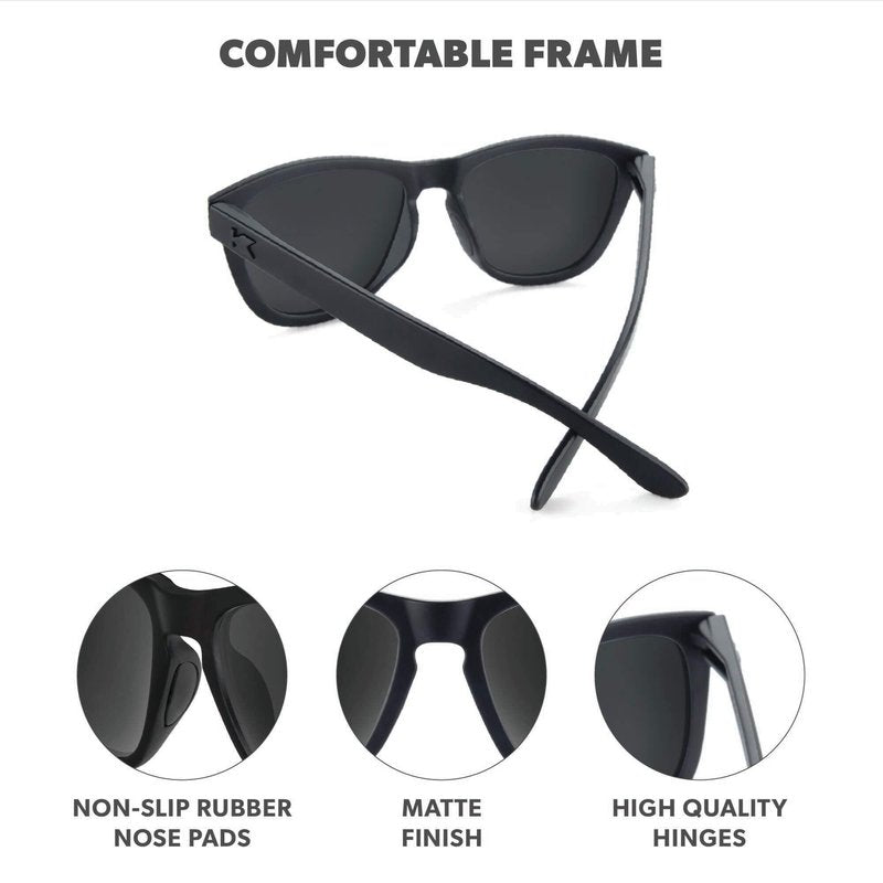 Knockaround Premiums Sport Polarized Sunglasses for Men & Women - UV400 Protection - Running