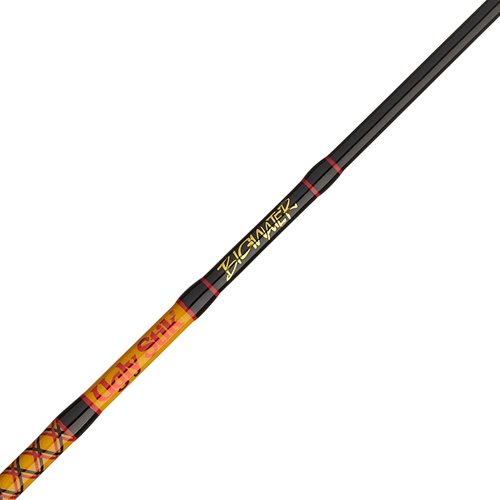 Ugly Stik Bigwater Spinning Reel and Fishing Rod Combo, Black/Red/Yellow