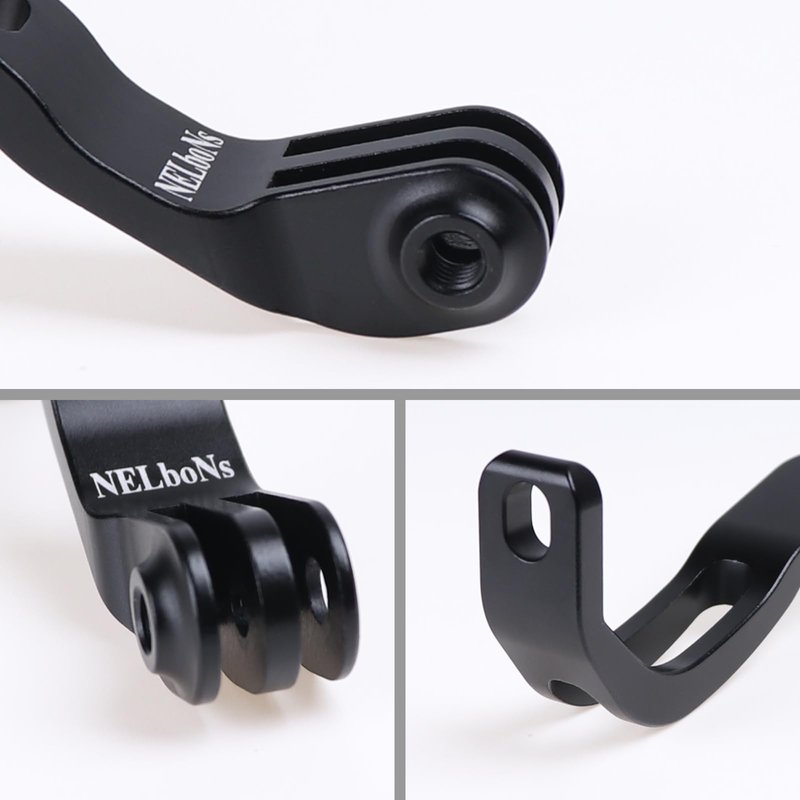 NELboNs Out-Front Bicycle Light Mount Bracket Compatible with Brom pton Folding Bikes Road Cycling Part Fork Mount for Bike Lights Holder