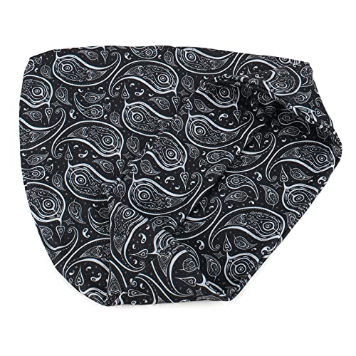 Turban Chemo Beanies for Women - Pre Tied Slouchy Cap - Medium Black
