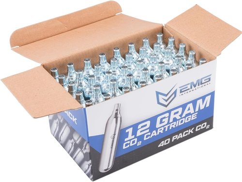 Evike - 12 Gram CO2 Cartridge | Perfect for Airsoft & Air Guns - Reliable Performance